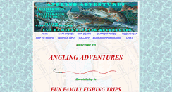 Desktop Screenshot of angling-adventures.net